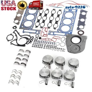 M272 Engine Overhaul Rebuilding Kit For Mercedes-Benz C350 W204 W211 W166 3.5L - Foto 1 di 9