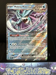 Tarjeta Pokémon Walking Wake ex 050/162 Fuerzas Temporales Doble Rara Casi Nueva - Imagen 1 de 2