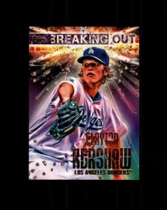 2014 Topps Opening Day Breaking Out #BO2 Clayton Kershaw (ref 164423) - Picture 1 of 2