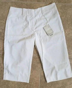 Nike Golf Dri-Fit Damen 8 weiß 16" Caprihose - Bild 1 von 12