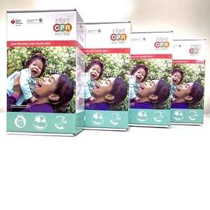 Kit de RCP infantil en cualquier momento AHA Heart Assoc. DVD Entrenamiento + Maniquí Bebé, Envío Gratis - Imagen 1 de 19
