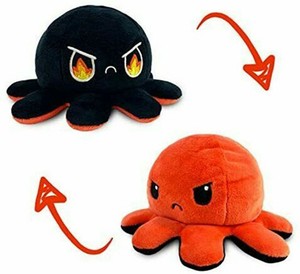 Reversible Flip Octopus Plush Stuffed Toy Soft Animal Home Accessories Baby Gift