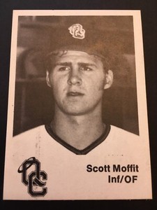 SCOTT MOFFITT--1976 TCMA Quad City Angels-- SALT LAKE CITY, UT