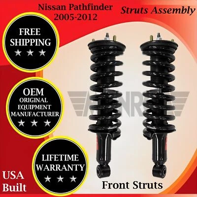 Apoio de suspensão dianteiro original do fabricante Monroe para 2005-2012 Nissan Pathfinder garantia vitalícia - Imagem 1 de 4