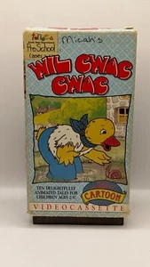 Vintage 1986 FHE Wil Cwac Cwac Animated Cartoon Movie on VHS Video Tape RARE OOP - Imagen 1 de 4