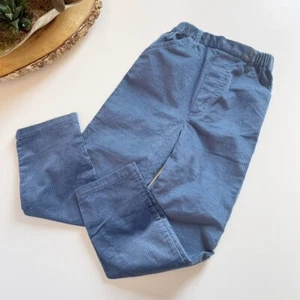 • Bella Bliss Blue Faux Zip Corduroy Pants • Size 7 - Picture 1 of 6