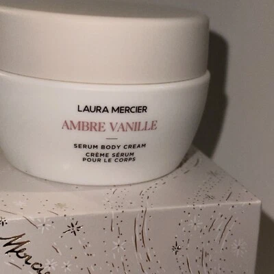 LAURA MERCIER Ambre Vanille Serum Body Cream 3.38 oz / 100ml NWOB - Image 1 of 4