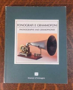 Libro de identificación de fonógrafo antiguo Fonografi E Grammofoni SC/1er - Imagen 1 de 6