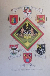 Belgique. Blasons des corporations de la Ville de Gand - Picture 1 of 2