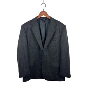Jos A Bank 100% Cashmere Sport Coat 44R Dark Gray - Picture 1 of 5