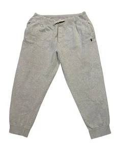 Polo Ralph Lauren Drawstring Stretch Waist Jogger Sweatpants Gray Men’s 2XL - Picture 1 of 7