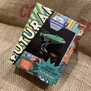Futurama Planet Express Schiffsmodell QMX Mini Masters Fahrzeuge Beutekiste 2016 - Bild 1 von 7