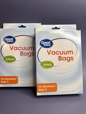 Paquete de 6 (2 juegos) bolsa de alérgenos aspiradora Electrolux Style C Great Value™ Foto 1 de 4