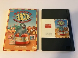 SANDY’S CIRCUS ADVENTURE PHILIPS CD-I GAME 1990 FIRST INTERACTIVE CARTOON - Picture 1 of 12