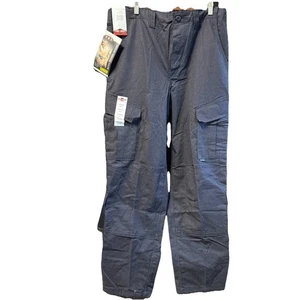 Nuevo PANTALONES DE CARGA UNIFORME DE RESPUESTA TÁCTICA TRU-SPEC MEDIO PARA HOMBRES CON ETIQUETAS W NEGRO REGULAR - Imagen 1 de 11