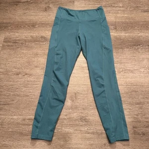 FIGS Leggings Womens Large Performance Under Scrub Compression Blue Pocket 26x26 - Picture 1 of 14