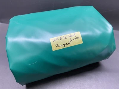PLANEN ZENTRUM LKW-Plane - Gewebeplane 3,2 x 10 m - Weiß Grün - ca. 700g/m² - B-Ware