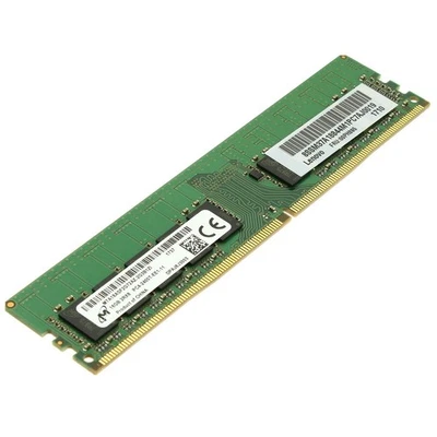 Lenovo DDR4-RAM 16GB PC4-2400T ECC UDIMM 2R - 00PH895 MTA18ASF2G72AZ-2G3 - Bild 1 von 4