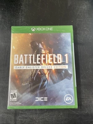 Xbox One Battlefield 1 Early Enlister Deluxe Edition SEALED - Image 1 of 2