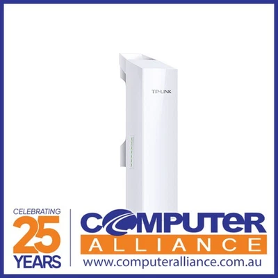 TP-Link CPE210 2.4GHz 300Mbps 9dBi Outdoor CPE Access Point with Power over Ethe - image 1 of 3