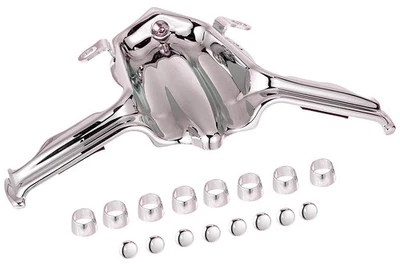 Kuryakyn Chrome Tappet Block Accent '99-17 Harley Twin Cam Engine (8389) - Image 1 of 3