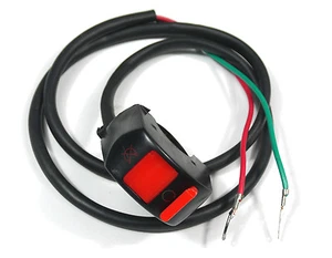 Engine On Off Kill Switch ATV Pit Dirt Bike Honda Yamaha Baja SDG 50 70 110 125 - Picture 1 of 1