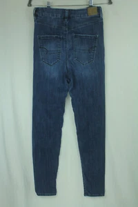 American Eagle Next Level Stretch Curvy High Rise Blue Jegging Jeans Size 4 - Picture 1 of 11