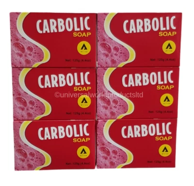 Aliza Carbolic Soap 125g (Pack of 6) - Image 1 of 3