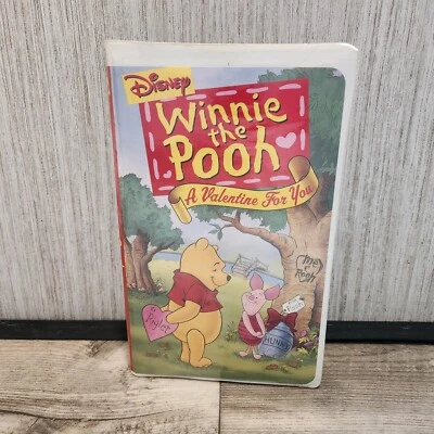 Winnie the Pooh -A Valentine for You (2000, VHS Clamshell) - Image 1 of 4