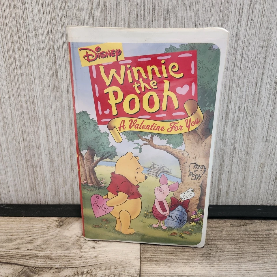 Winnie the Pooh -A Valentine for You (2000, VHS Clamshell) - Image 1 of 4