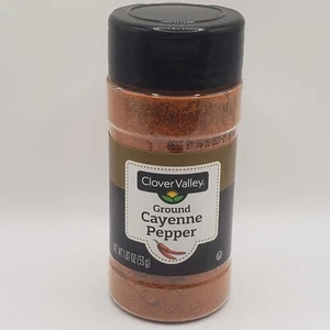 Clover Valley Ground Cayenne Pepper Shaker 1.87 Oz EXP 06/27 Seasoning Spice - Picture 1 of 3