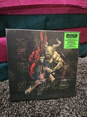 KREATOR -HATE UBER ALLES- AWESOME MEGA RARE LTD PRESS VINYL LP X 2 BOX SET NEW - Image 1 of 4