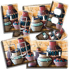 Southwestern Pottery Vases Light Switch Outlet Wall Plates Latin Folk Room Decor
