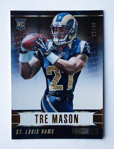 2014 Rookies & Stars Longevity GOLD SSP #194 Tre Mason 22/49 Rams Auburn Tigers - Picture 1 of 1