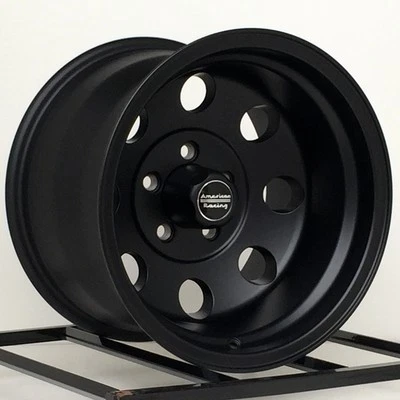 15 Black Wheels Rims Jeep Wrangler Cherokee Ford Ranger ARE Baja 15x10 Set of 5 - Image 1 of 4
