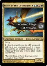 1X Scion of the Ur-Dragon Time Spiral Spanish EX MTG CARD