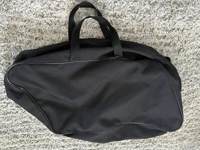 Harley-Davidson Touring Bag Black Soft Motorcycle Luggage Zipper Canvas Duffle - Image 1 of 3