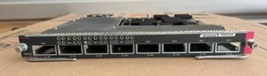 Cisco WS-X6708-10GE with WS-F6700-DFC3C V03 Distributed Forwarding Cards - Picture 1 of 5