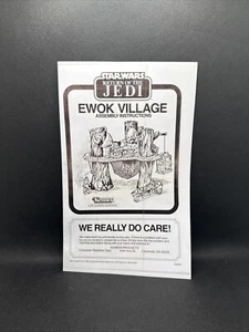 ROTJ Star Wars 1980 -Ewok Village manual de instrucciones * copia * - Imagen 1 de 1