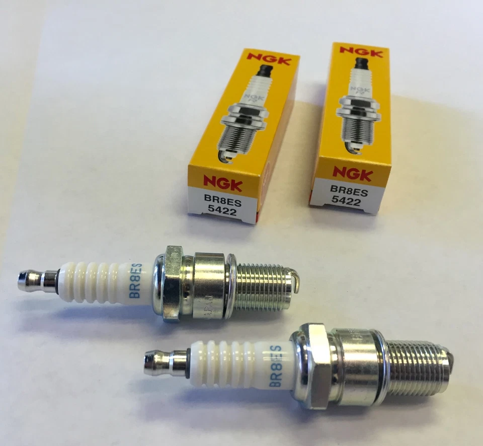 Brand New Pair 2 Of NGK Spark Plugs Part# BR8ES Yamaha Banshee 350 Blaster 200 - Image 1 of 1