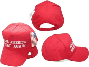 President Donald Trump 2024 Hat CAP Make America Great Again MAGA Red - Picture 1 of 1