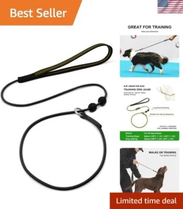 Verstellbare Nylon-Schlupfleine - 5 Fuß Trainingsleine und Halsband für effektive Kontrolle - Bild 1 von 8
