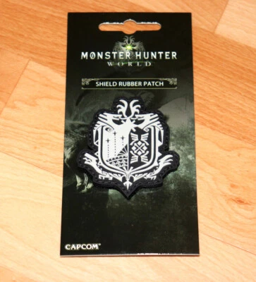 Monster Hunter World Shield Rubber Patch Capcom PC Windows PS4 Xbox One - Image 1 of 4