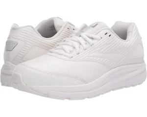 Brooks Z7050* Womens White Leather Addiction Walker 2 Sneakers Size 7.5 M - Picture 1 of 7