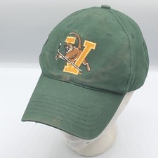 University Vermont UVM Catamounts Ice Hockey Green Adjustable Hat Cap NCAA