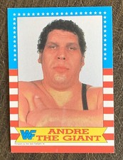 1987 Topps WWF #2 Andre the Giant