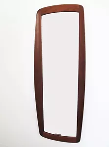 teak holz spiegel uno östen kristiansson vittsjö luxus sweden mid century design - Bild 1 von 7
