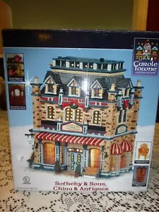Carole Towne Collection Sotheby & Sons China & Antiques Shop w/Box, Cord & Sign - Picture 1 of 15
