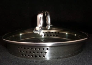 CUISINART Tapa Coladora Vidrio Acero Inoxidable 7" - Imagen 1 de 4