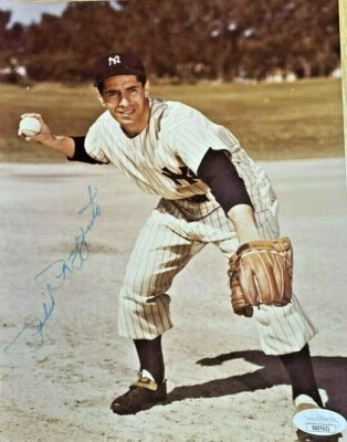 PHIL RIZZUTO Hand SIGNED New York YANKEES 8X10 PHOTO JSA COA  MVP 1950 - Image 1 of 4